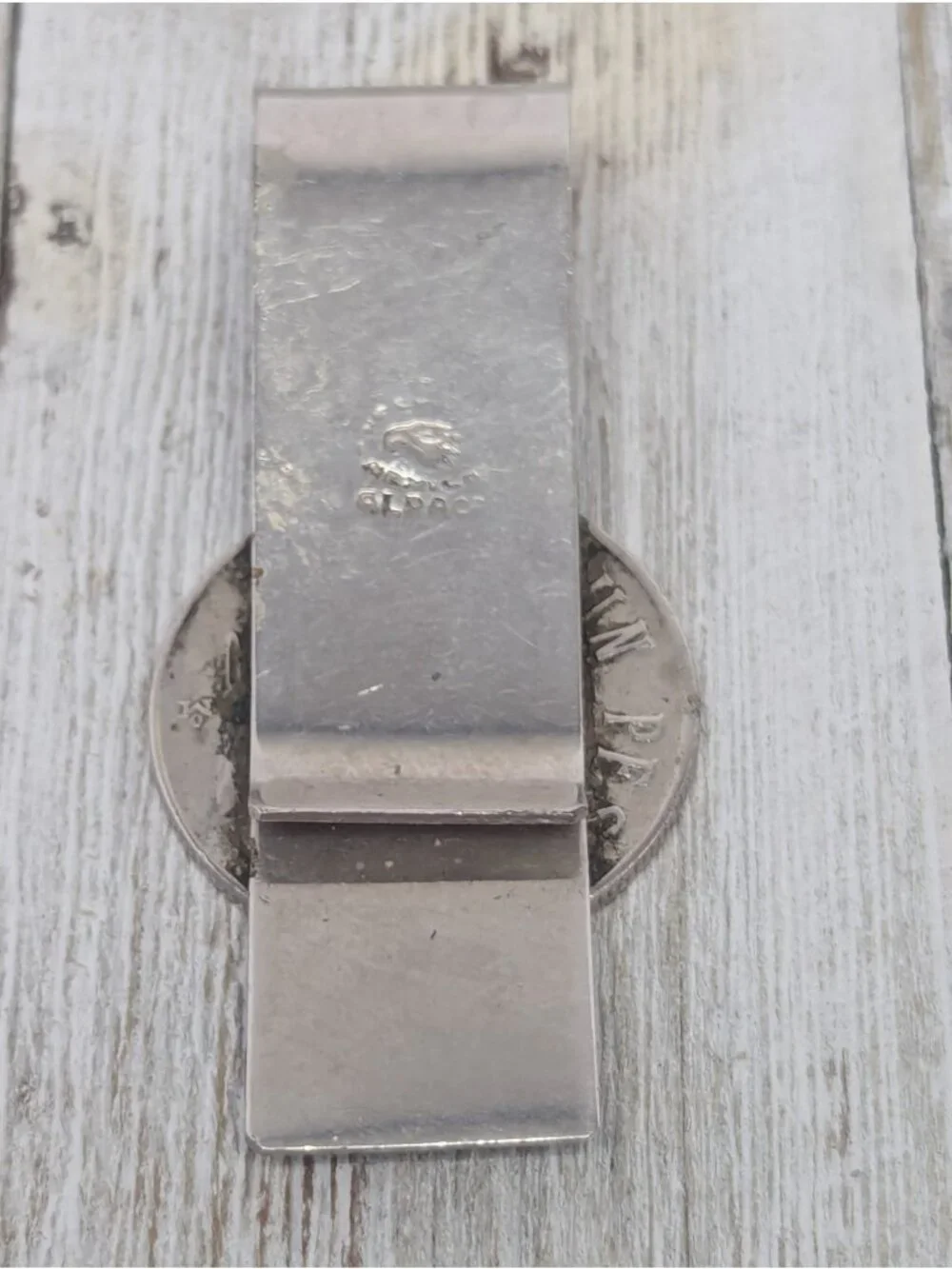 Vtg Mexico Alpaca Money Clip Estados Unidos Mexicanos Peso Coin